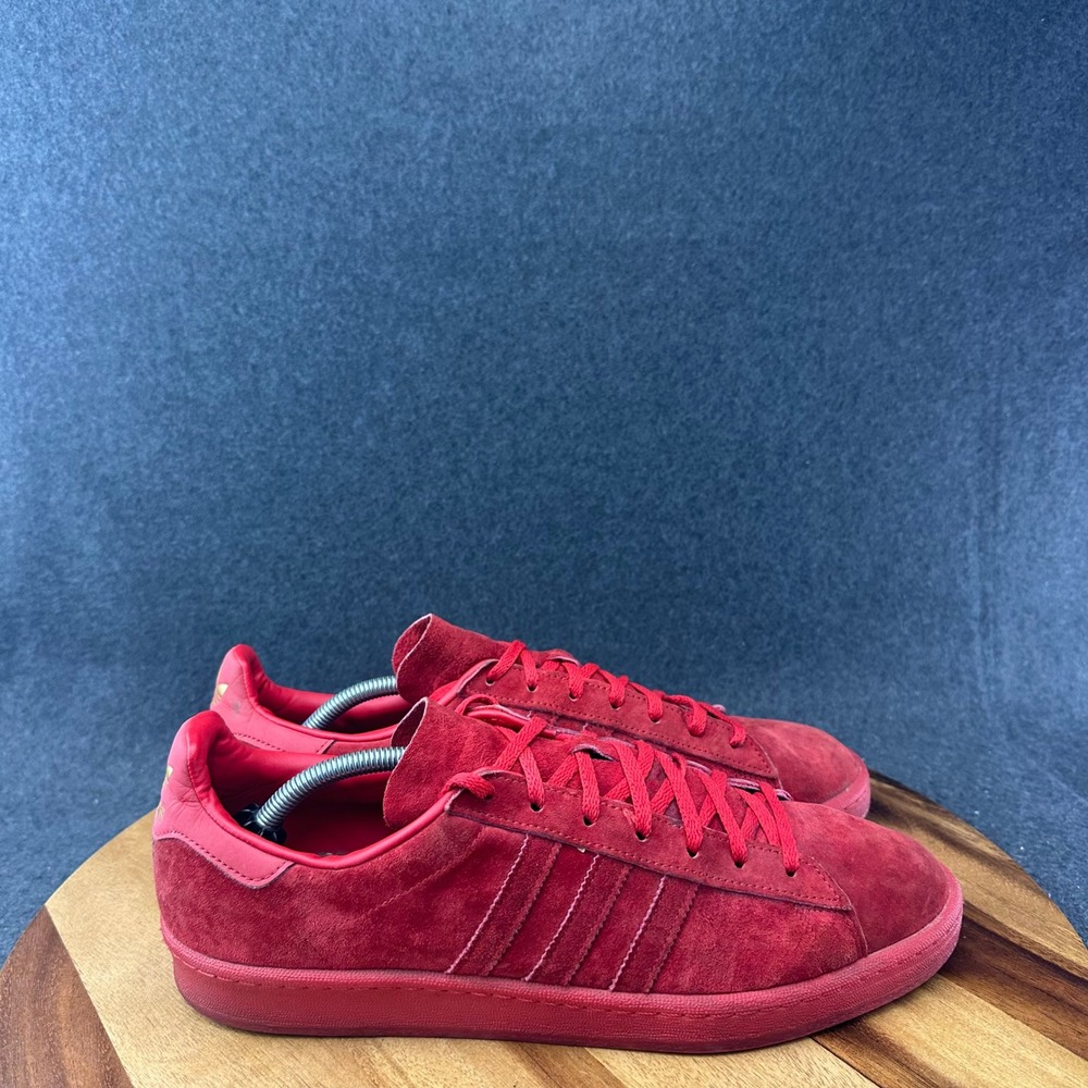 Adidas Originals Campus 80s Red Suede Men's Sneakers M20929 Size 12